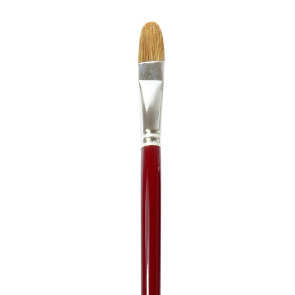 da Vinci Brush Light Ox Hair Brush, Filbert, 14