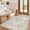Beige/Brown, variant on Hallway Runner Rug - 2x5 Rug Runner Washable Runner Rugs Non-Slip Low-Pile Kitchen Runner Rug Laundry Room Rug Throw Carpet for Entrance Bedroom Living Room (2'x5', Black)