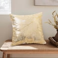 thumbnail image 4 of EGNMCR Pillow Case European-Style Gold-Embossed Cushion Covers Affordable Luxurious Sofa Cushion Covers Polyester Bedside Cushion Covers Polyester Pillowcase, 4 of 6