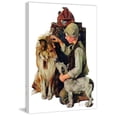 thumbnail image 2 of Marmont Hill "Raleigh Rockwell" by Norman Rockwell Painting Print on Canvas, 2 of 5