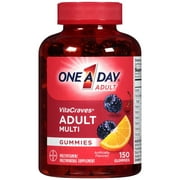 One A Day Vitacraves Regular Gummies, 150 Count