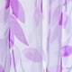 thumbnail image 4 of Cortina transparente para ventana con hojas, panel de tela de gasa 1, 4 of 8