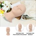 thumbnail image 2 of Lash Mannequin Head Practice Training Head for Eyelash Extension with Eyelashes, 2 of 6