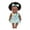 B, variant on Wdhugt Black Baby Doll With Curly Hair 12 Inch Vinyl Doll For Girls Ages 3-6 Years Old Soft Body Toy Pvc Material Color A A
