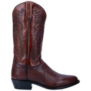 Dan Post Boots Mens Winston Lizard Embroidered Pull On Round Toe Cowboy Mi