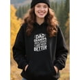 thumbnail image 4 of Unique Grandpa Sayings Hoodie for Men and Women, Unisex Pullover Hooded Sweatshirt, Comfortable Cotton Poly Blend, Grandpa Gift Casual Outfit, 4 of 5