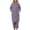 Grey, variant on UFOUND Women Fuzzy Pajama Set Warm Fluffy Long Sleeve Sleepwear Plush Loungewear Thermal Nightwear With Pockets Homewear Breathable