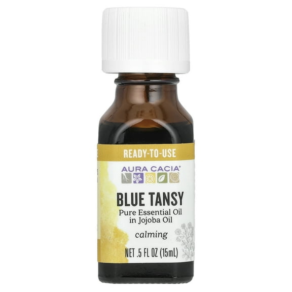 Aura Cacia Blue Tansy, In Jojoba Oil, 0.5 Fl Oz 191258 OC