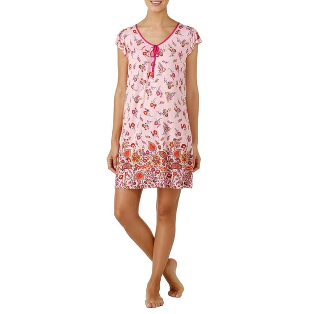 Secret Treasures Women's and Women's Plus Contemporary Rayon Flutter