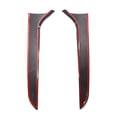 thumbnail image 4 of NS Rear Window Side Spoiler Wing Trim Cover Canard Splitter Accessaries for Audi A4 B8 Allroad Avant 2009-2016, Glossy Black, 4 of 5