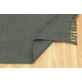 thumbnail image 6 of Casavani Dining room rug Black Custom cotton rug Hallway runner rug, 6 of 6