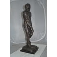 thumbnail image 3 of Adam Replica by Rodin Bronze Statue - Size: 12"L x 12"W x 36"H., 3 of 12