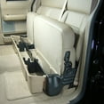 thumbnail image 4 of Fits 2004-2008 Ford F-150 Du-Ha Under Seat Storage Unit 20004 Under Rear Seat; 2 Compartments; With Removable Dividers And Gun Rack Inserts; Black; Heavy Duty Polyethylene, 4 of 6