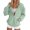 Light Green, variant on Women's Stylish Zip Up Hooded Jacket Long Sleeve Casual Outerwear For Everyday Fall And Winter Comfortable Wear Light Blue M