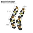 thumbnail image 5 of Balery Sunflowers Country Printed Novelty Socks Men's Women's Crew Socks Sports Socks Knee High Socks Cotton Socks Quirky and Cool Socks, 5 of 9