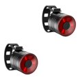 thumbnail image 1 of relayinert Headlight Bike Head Light Front Rear Lamps Warning Lamp Red 27.5x26mm 2Set, 1 of 6