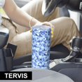 thumbnail image 6 of Camouflage 20 Oz Stainless Steel Skinny Tumbler – Vacuum Insulated Slim Travel Cup with Lid & Stainless Steel Straw, 360° Full Wrap Printed Tumbler for Home, Office & Outdoor Use, 6 of 6