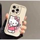 thumbnail image 3 of Original Sanrio Hello Kitty Phone Case For iPhone 14 13 11 12 15 Pro Max X XS XR 8 7 Plus Cartoon Cute Soft Shockproof Cover Y2K, 3 of 5