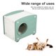 thumbnail image 3 of Casa Para Gatos Al Aire Libre, Refugio De Plástico Resistente A La Intemperie, Gran Espacio Para Perros Pequeños Y Gatos En El Exterior, 3 of 7