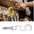 thumbnail image 1 of PEONAVET Règle Règle en Acier Inoxydable Outil de Mesure de Spaghetti Gadgets de Cuisine, 1 of 9
