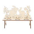 thumbnail image 1 of Soporte de bandeja de huevos de Pascua de conejito de madera decoración DIY, 1 of 8
