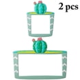 thumbnail image 2 of Coofit Light Switch Sticker Cartoon: 2PCS 3D Succulent Wall Switch Sticker Wall Decor, 2 of 10