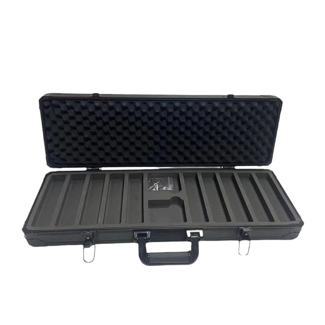 Estuche Organizador para Chips, Caja de Tarjetas Sólida, Protección Completa Portátil con Asa, Contenedor de Almacenamiento, Estuche de Almacenamiento Capacidad de 500 chips