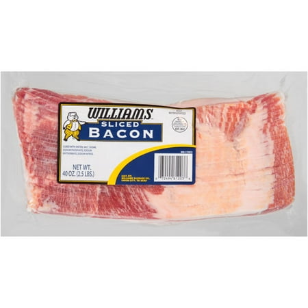 Williams Sliced Bacon, 40 oz