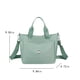 thumbnail image 3 of Bolso bandolera impermeable de gran capacidad | Bolsa de viaje y gimnasio de nailon de 15-20 L para hombre y mujer | Bolso de hombro informal para la escuela, el trabajo, el fitness y las compras, 3 of 7