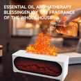thumbnail image 4 of Aromatherapy Simulated Fireplace Flame Humidifier with Bluetooth Audio and Atmosphere Light Humidifier US Plug, 4 of 6