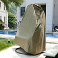 thumbnail image 2 of Hanging Egg Chair Cover - Waterproof Outdoor Indoor Swing Seat Protector - Durable Patio Furniture Cover, 2 of 7