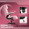 thumbnail image 5 of Rimiking High Back Gaming Chair, PC Office Chair, Computer Racing Chair, PU Office Chair, Ergonomically Designed Executive Swivel Chair, With Headrests And Lumbar Pillows, 5 of 7