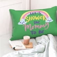 thumbnail image 6 of Kll Let'S Shower The Moming To Be Pillow Covers Envelope Closure,Super Soft And Cozy Fuzzy Fleece Pillow Case Cover 16"X24", 6 of 9
