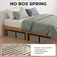 thumbnail image 5 of Alvantor Solid Wood Platform Bed Frame, Natural Pine, No Box Spring Needed, Underbed Storage – Twin, Full, Queen, King, 5 of 7