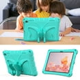 thumbnail image 3 of for Amazon Kindle Fire HD8 / HD8 Plus 2024/2022/2020 Case with Crossbody Strap, Butterfly Stand Cute Kids Friendly Shockproof Protective Heavy Duty Case Cover for HD8/HD8plus 2024/2022/2020 - Mint, 3 of 6