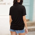 thumbnail image 4 of Fridja T-shirt à Manches Courtes Décontracté à Col Rond et à Manches Courtes Womens, 4 of 6