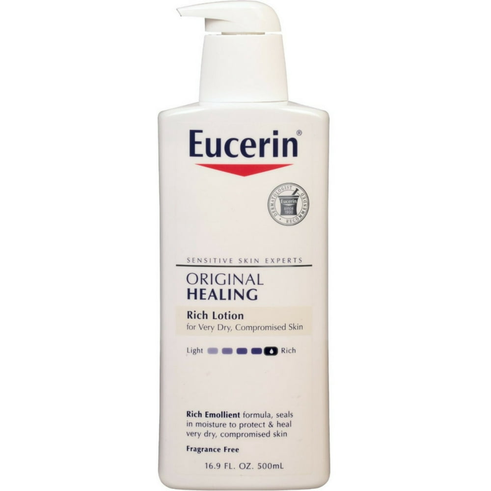 Eucerin Original Healing Lotion 16.90 oz (Pack of 2)