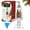 1pc, variant on Nutcracker Soap Dispenser Clear, 100ml Refillable Acrylic Holiday Pump Bottle