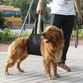 thumbnail image 1 of 4 Sizes Black Dog Lift And Assist Support Rehabilitation Harness With Handle For Canines Aid, 1 of 8
