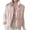 Pink, variant on Womens Casual Vest Jacket Solid Color Sleeveless Button Down Thicken Coat Fall Winter Thermal Outwear