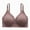 Purple, variant on Womens Bras under $5! Xqxayjr Wireless Eyelet Bras for Women Push Up Bras Ladies Seamless Wirefree Bras No Underwire Comfort Bralettes Full Coverage Supportive Everyday Bra