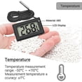 thumbnail image 3 of 4x Digital Lcd Thermometer Temperature Monitor With External Probe For Fridge Freezer Refrigerator Aquarium (4x Black), 3 of 4