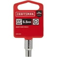 thumbnail image 2 of CRAFTSMAN Socket 1/4-Inch Drive, 5.5mm, 6-Point (CMMT43511), 2 of 4