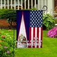 thumbnail image 2 of Flag American Half American Samoan Flag American Samoan American Friendship Samoa U.S.A Patriotic Proud House Flag, Double-Sided Decorative Outdoor Flag, Patriotic Polyester Yard Flag 29.5 x 39.5 in, 2 of 5
