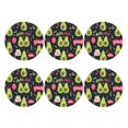 thumbnail image 2 of Balery 6 Pcs Avocado Loveleather Coasters Set, Drink Table Cup Coasters For Living Room Kitchen Coffee Decor, 2 of 9
