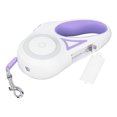 thumbnail image 1 of Retractable Dog Leash, Bright LED Light One Handed Brake Pause Lock  Big Duty Pet Leash Door Stair Gates Gates Gate Extensions, 1 of 8