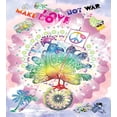 thumbnail image 3 of Thanksgiving Duvet Cover Set, Tropical Hippie Turkey Love Lettering Sunshine Hearts Beachy 60s Peace Vintage, Decorative 2 Piece Bedding Set with 1 Pillow Shams, Twin Size, Multicolor, by Ambesonne, 3 of 3