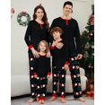 thumbnail image 1 of Pijamas familiares a juego de Navidad 2025, pijamas de dibujos animados de Papá Noel, conjunto de ropa para adultos y niños, mono de bebé + ropa para perros, 1 of 5