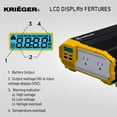 thumbnail image 5 of KRIEGER KR1100 12V/110VAC 1100-Watt Continuous 6000-Watt Surge Power Inverter, 5 of 7