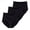 BLACK, variant on Women's Seamless Hipster Panties Invisible High Waist No Show Ladies Briefs Underwear Pack of 3
